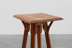 Pamono Tall Art Deco French Oak Console Table, 1920s Sale