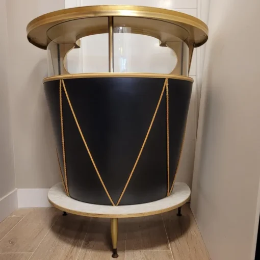 Pamono Tambor Bar Cabinet, 1960s New