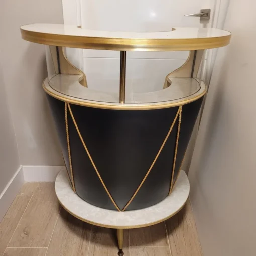 Pamono Tambor Bar Cabinet, 1960s New