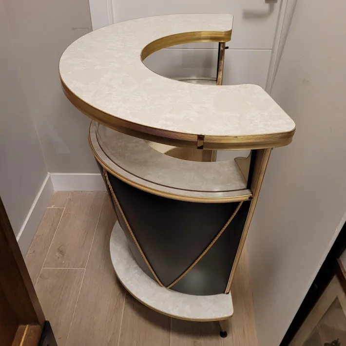 Pamono Tambor Bar Cabinet, 1960s New