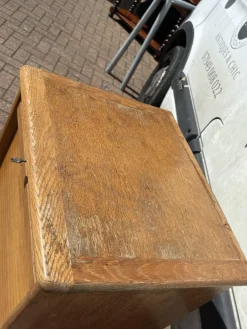 Pamono Tambour Front Filing Cabinet with 9 Drawers New