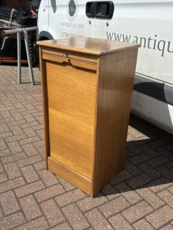 Pamono Tambour Front Filing Cabinet with 9 Drawers New