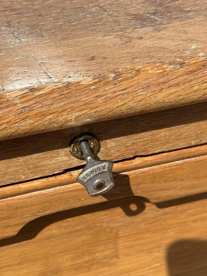 Pamono Tambour Front Filing Cabinet with 9 Drawers New