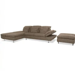 Pamono Taoo Fabric Corner Sofa with Ottoman by Willo Schillig, Set of 2