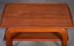 Pamono Teak Bar Cart by Arne Hovmand-Olsen for Mogens Kold, 1960s Outlet