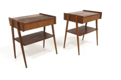 Pamono Teak Bedside Tables from Carlström, Sweden, 1960s, Set of 2 Best