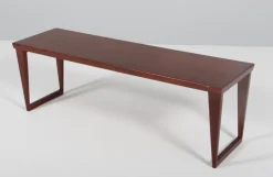 Pamono Teak Bench with Chest of Drawers by Aksel Kjersgaard for Kai Kristiansen, Denmark, 1960s New