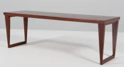 Pamono Teak Bench with Chest of Drawers by Aksel Kjersgaard for Kai Kristiansen, Denmark, 1960s New