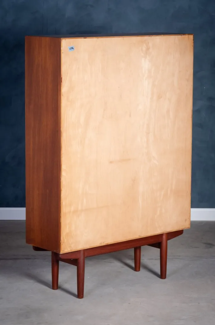Pamono Teak Bookcase by Børge Mogensen for Søborg Møbelfabrik, 1960s Online