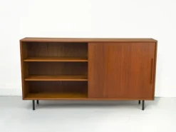 Pamono Teak Cabinet with Sliding Door from WK Möbel, 1960s Best