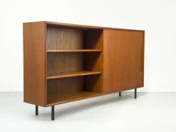 Pamono Teak Cabinet with Sliding Door from WK Möbel, 1960s Best