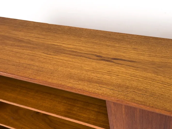 Pamono Teak Cabinet with Sliding Door from WK Möbel, 1960s Best