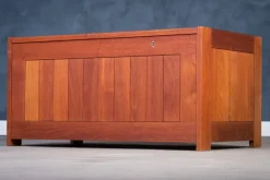 Pamono Teak Chest by O. Schjøll & B. K. for Randers Møbelfabrik, Denmark, 1960s Sale