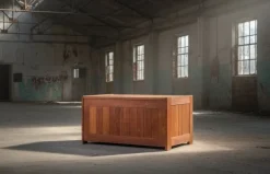 Pamono Teak Chest by O. Schjøll & B. K. for Randers Møbelfabrik, Denmark, 1960s Sale