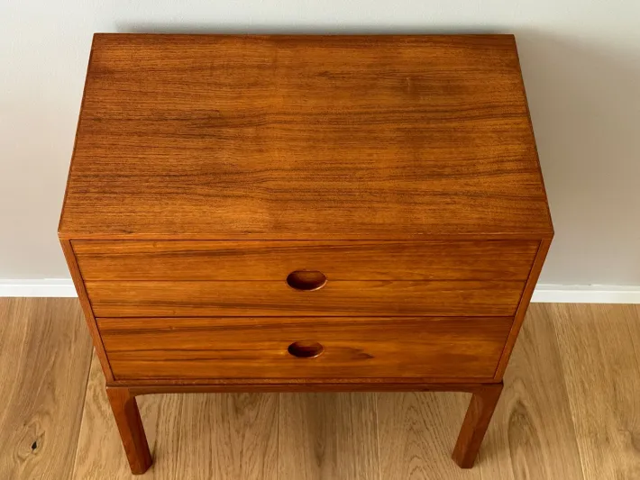 Pamono Teak Chest of Drawers by Kai Kristiansen for Aksel Kjersgaard, 1960s Best