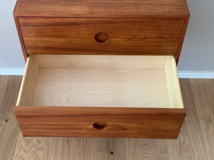 Pamono Teak Chest of Drawers by Kai Kristiansen for Aksel Kjersgaard, 1960s Best