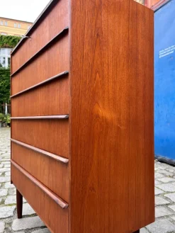 Pamono Teak Chest of Drawers, Denmark