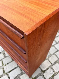 Pamono Teak Chest of Drawers, Denmark