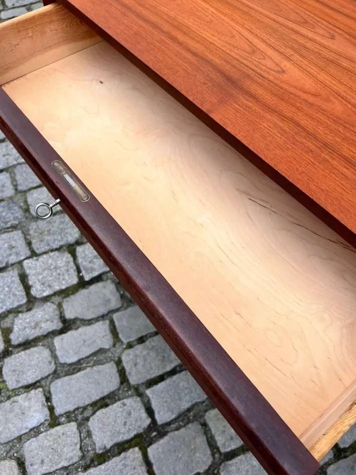 Pamono Teak Chest of Drawers, Denmark