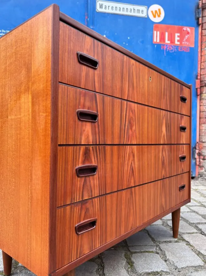 Pamono Teak Chest of Drawers, Denmark Outlet