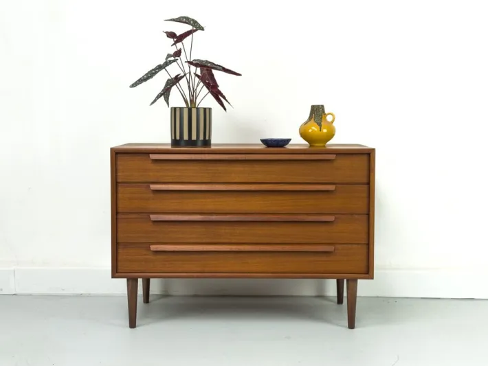Pamono Teak Chest of Drawers from WK Möbel, 1960s