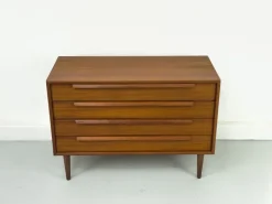 Pamono Teak Chest of Drawers from WK Möbel, 1960s