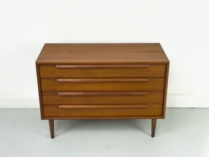 Pamono Teak Chest of Drawers from WK Möbel, 1960s