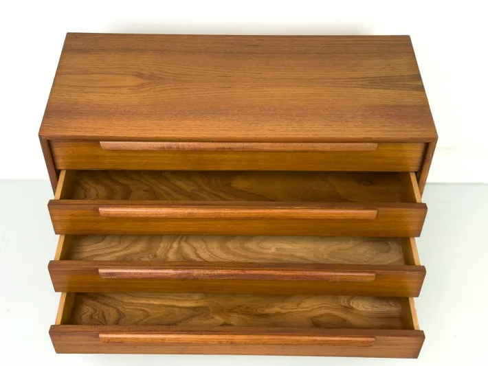 Pamono Teak Chest of Drawers from WK Möbel, 1960s