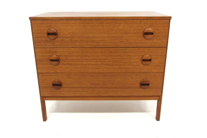 Pamono Teak Chest of Drawers, Sweden, 1960s Sale
