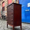 Pamono Teak Chest of Drawers with Lock, Denmark Sale