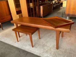 Pamono Teak Coffee Table by Johannes Andersen for Trioh, 1960s Hot