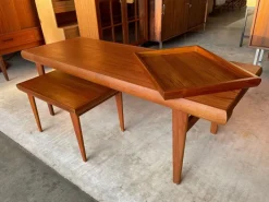 Pamono Teak Coffee Table by Johannes Andersen for Trioh, 1960s Hot