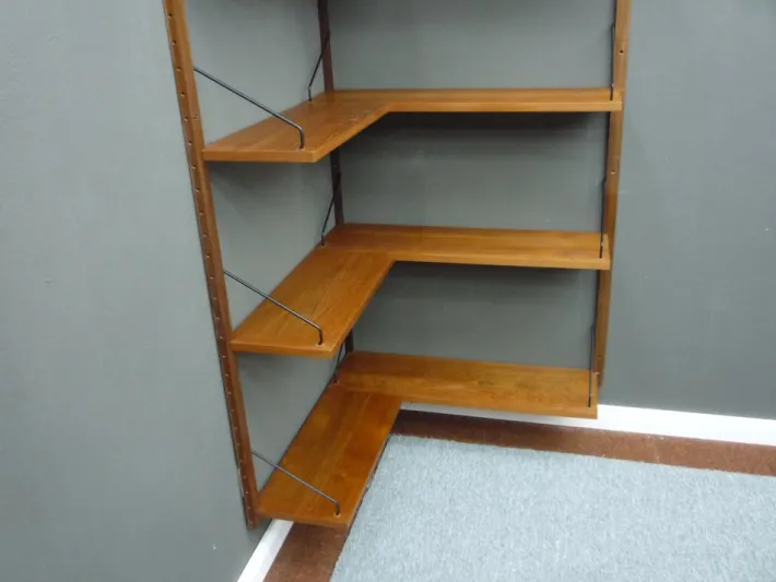 Pamono Teak Corner Shelf by Poul Cadovius for Cado, 1960s Sale