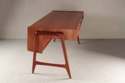 Pamono Teak Desk by Arne Wahl Iversen for O.M.F., 1960s Hot