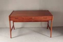 Pamono Teak Desk by Arne Wahl Iversen for O.M.F., 1960s Hot