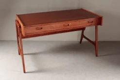 Pamono Teak Desk by Arne Wahl Iversen for O.M.F., 1960s Hot