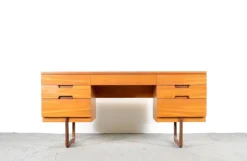 Pamono Teak Desk by Gunther Hoffstead for Uniflex, 1960s Sale