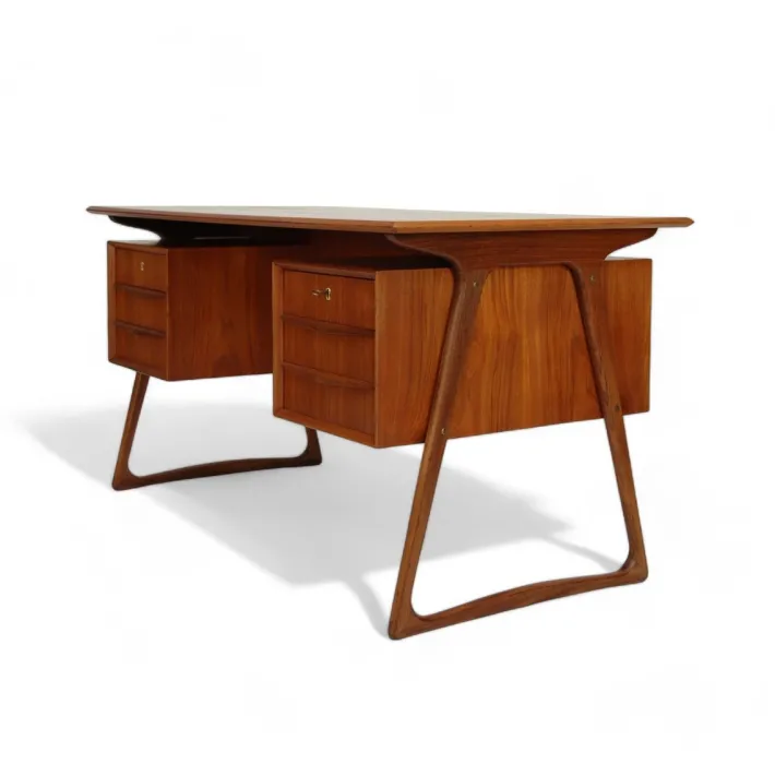 Pamono Teak Desk from Sibast Møbler, 1960s Discount