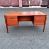 Pamono Teak Desk from Wilhelm Renz, 1960s Best