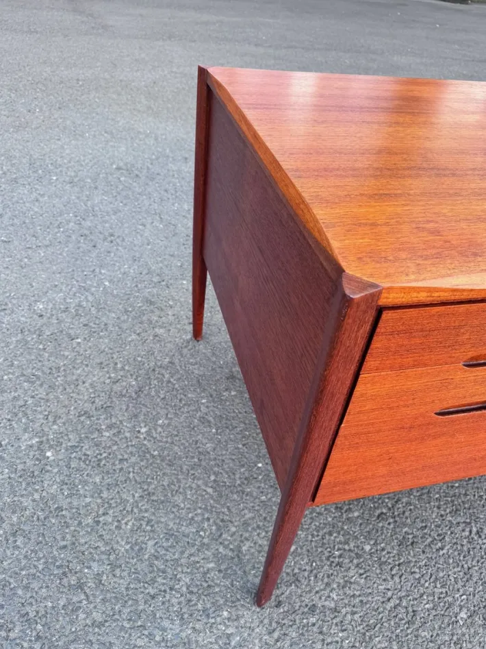 Pamono Teak Desk from Wilhelm Renz, 1960s Best