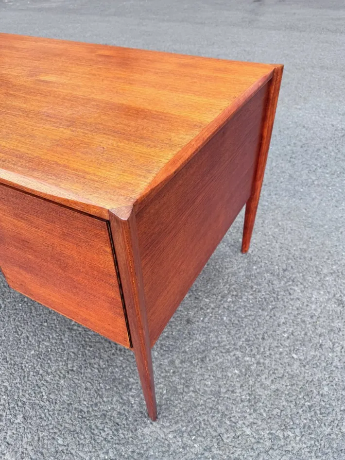 Pamono Teak Desk from Wilhelm Renz, 1960s Best