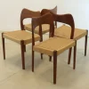 Pamono Teak Dining Chairs by Niels Otto Møller for J.L. Møllers, Denmark, 1960s Outlet
