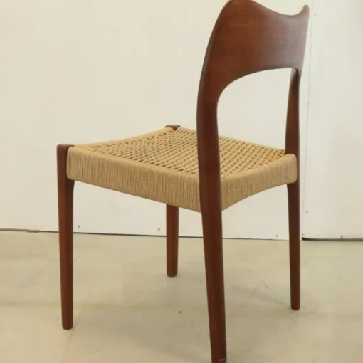 Pamono Teak Dining Chairs by Niels Otto Møller for J.L. Møllers, Denmark, 1960s Outlet