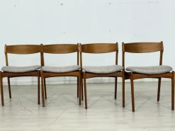 Pamono Teak Dining Chairs, Set of 4 New