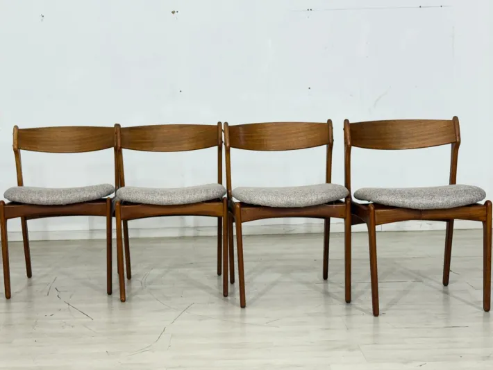 Pamono Teak Dining Chairs, Set of 4 New