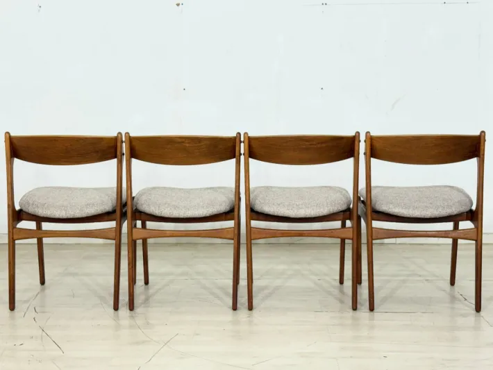 Pamono Teak Dining Chairs, Set of 4 New