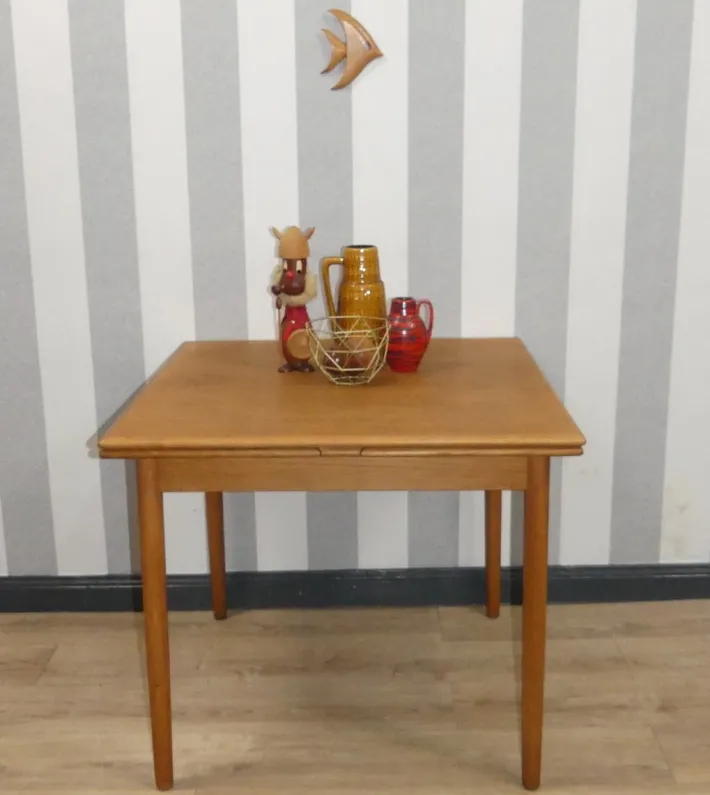 Pamono Teak Dining Table from AM Ansager Møbler, Denmark, 1960s