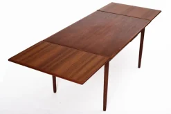 Pamono Teak Dining Table with Dutch Pulls, Denmark, 1970s Best