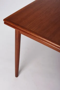 Pamono Teak Dining Table with Dutch Pulls, Denmark, 1970s Best