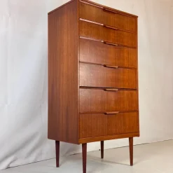 Pamono Teak 6-Drawer Tallboy from Austinsuite, 1960s Sale
